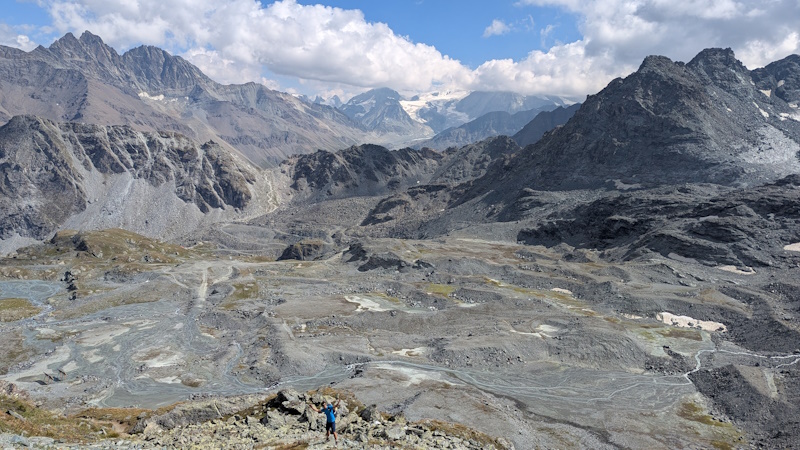 Cabane de Louvie to Cabane de Prafleuri on the Walker's Haute Route